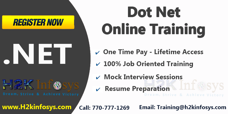 .Net Online Training and Job Placement Assistance .Net Online Training and Job Placement Assistance