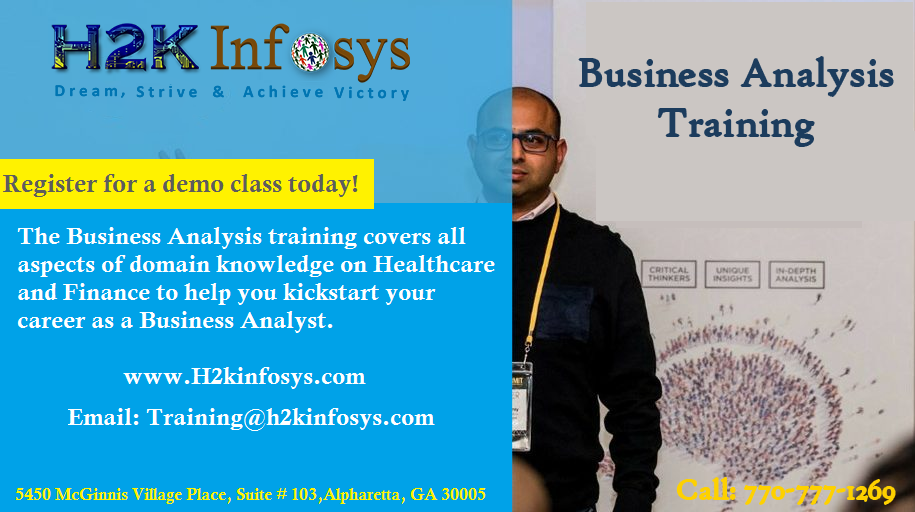 Business Analyst Online Training Business Analyst Online Training