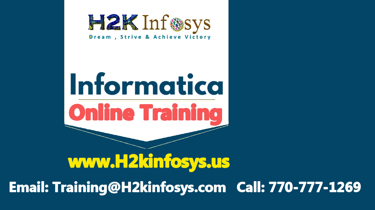 Informatica Training Classes and Placement Assista