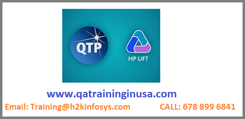 QTP Online Training And Placement Assistance