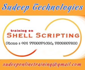 Shell Scripting Online Training Course From India