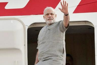 After surgical strike on black money Modi leaves to Japan