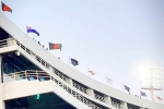 Champions Trophy 2025 Curtain Raiser, Champions Trophy 2025 Curtain Raiser event, champions trophy curtain raiser in lahore indian flag missing, Pakistan cricket