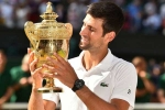 Wimbledon, Wimbledon title winner, novak djokovic beats roger federer to win fifth wimbledon title in longest ever final, Grand slam