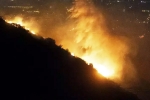 California Wildfire breaking, California Wildfire damage, fresh fire erupts in los angeles, Hollywood