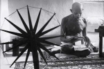 Mahatma Gandhi spinning wheel, Mahatma Gandhi spinning wheel, gandhi s letter on spinning wheel may fetch 5k, Gandhi spinning wheel letter auction