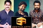 Allu Arjun, Geetha Arts upcoming movies, geetha arts to announce three pan indian films, Allu aravind