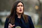 Trump, sarah sanders leaving white house, god wanted trump to be president sarah sanders, Sarah sanders