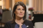Nikki Haley with Trump, Haley in United Nations, haley says trump s unpredictable nature helped her get job done at un, Jamal khashoggi
