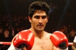 Indian boxing ace Vijender Singh, Indian boxer vijender singh, indian boxing ace vijender singh looks forward to his first pro fight in usa, Madison square garden