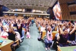 international yoga day essay, international yoga day 2019 venue, international day of yoga 2019 indoor yoga session held at un general assembly, Ancient india