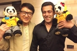 Jackie Chan, Jackie Chan Indian trip, jackie and salman khan bond in mumbai, Amyra dastur
