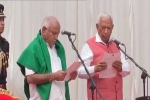 Vajubhai Vala, Vajubhai Vala, b s yeddyurappa sworn in as chief minister of karnataka, Jds