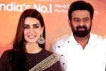 Kriti Sanon speech, Kriti Sanon breaking updates, kriti sanon lauds prabhas, Goddess