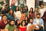 Ram Charan, Niharika, mega heroes bond over christmas party, Siri