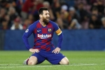 FCB, football, messi gets banned for the first time playing for barcelona, Lionel messi