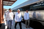 Gulf coast to the Pacific Ocean breaking news, Mexico, mexico launches historic train line, Gulf