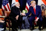 narendra modi and donald trump, United Nations General Assembly, narendra modi donald trump bilateral meeting concludes, Indian diaspora