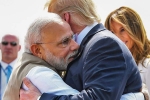 PM Narendra Modi, Donald Trump, pm modi welcome us president trump at ahmedabad, Melania trump