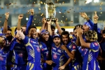 Mumbai Indians, IPL, mumbai indians clinched its third ipl trophy, Rajiv gandhi stadium