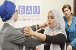 self-defence classes, self-defence classes, muslim women in us turn to self defence to combat hijab grab, Hijab