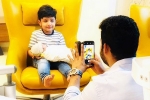 SS Thaman, NTR new picture, ntr s son makes his debut on instagram, Aravinda sametha veera raghava