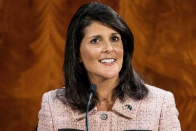 Indian-American Nikki Haley Quits as U.S. Ambassador to United Nations