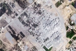 Gaza Attacks news, Gaza Attacks images, satellite images show how gaza was reduced, West asia