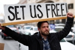 governors, Unites states, scattered protests happen in u s against stay at home orders, Oregon