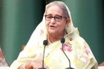 Sheikh Hasina in India, Sheikh Hasina whereabouts, sheikh hasina meets nsa doval near new delhi, Lok sabha