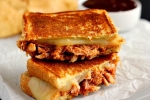 breakfast, sandwich, shredded chicken cheese sandwich recipe, Pizza