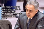 terrorists, terrorists, stop terror to start talks syed akbaruddin calmly shuts down pak journos, Mj akbar