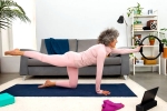 plank position, plank position, strengthening exercises for women above 40, Workout