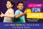SAKSHI KARRA, Summer Fun, this summer enroll your kids in the summer fun activities organised by the youth empowerment foundation, Kadi