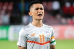 Sunil Chhetri breaking news, Sunil Chhetri breaking updates, sunil chhetri is the fourth international player to achieve the feet, Lionel messi