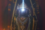 Surya Tilak Ram Lalla idol news, Surya Tilak Ram Lalla idol, surya tilak illuminates ram lalla idol in ayodhya, Pictures