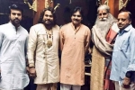 Sye Raa, Pawan Kalyan in Sye Raa sets, pawan kalyan pays visit to sets of sye raa, Bollywood megastar