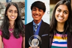 Kavya Kopparapu, Indian origin students most influential teens, three indian origin students in time s most influential teens 2018, Kavya kopparapu