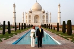 Donald Trump, Agra, president trump and the first lady s visit to taj mahal in agra, Melania trump