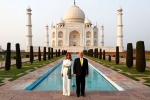 Narendra Modi, Narendra Modi, president trump and the first lady s visit to taj mahal in agra, World heritage