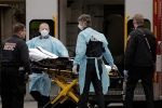 United states, United states, us coronavirus death toll rises by 100 on monday, Health care professionals