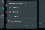 Whatsapp, wallpaper, whatsapp to bring always mute option for chats on android, Android phone