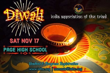Diwali - Festival of Lights - India Association of the Triad