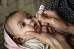 polio, vaccinations, 80 million children haven t received planned vaccinations because of the pandemic, Unicef