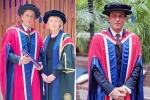 Shah Rukh Khan receives doctorate, philanthropist shah rukh khan, shah rukh khan receives honorary doctorate in philanthropy by london university gives a moving speech on kindness, World economic forum