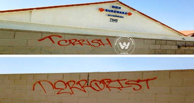 Another Gurdwara in the U.S. vandalized},{Another Gurdwara in the U.S. vandalized