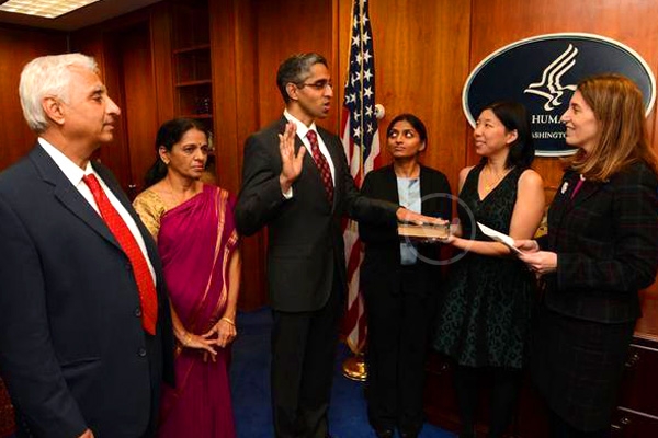 Vivek Murthy is Highest Ranking Indian-American in Obama Administration