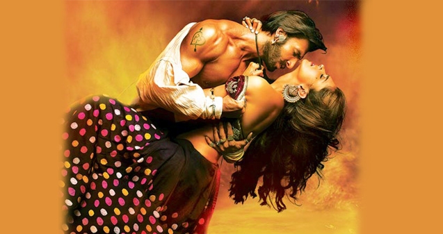 Ram Leela poster get's intensifying hot!},{Ram Leela poster get's intensifying hot!