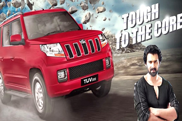 Prabhas’s Mahindra TUV Video},{Prabhas’s Mahindra TUV Video