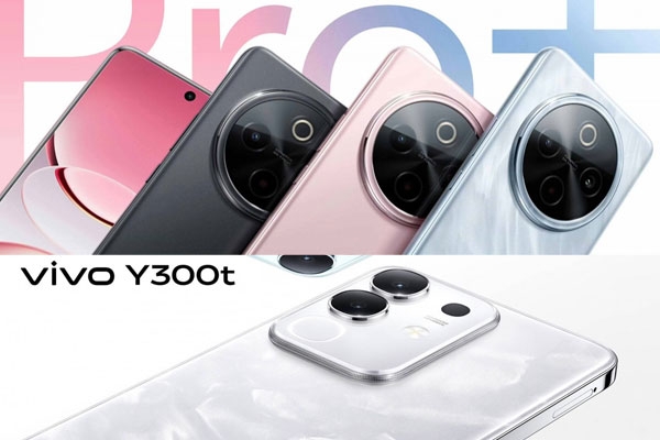 Vivo Y300 Pro+ and Vivo Y300t Launched